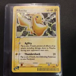 Pokemon Holo Promo, 2003 Pikachu #12, LP - Image 1