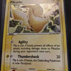 Pokemon Holo Promo, 2003 Pikachu #12, LP - Image 4