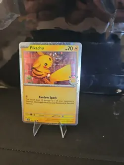 Pikachu (Pokemon Day 2026) 051/162 TCG Card Cosmos Holo - Image 1