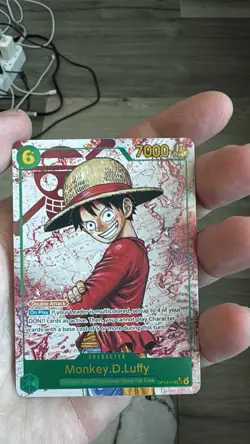 Monkey D. Luffy OP13-118 SEC (Alt Art) - Carrying On His Will English -2 cards! - Image 1