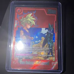 Son Gohan : Childhood SB02-006 Alt Art Manga Booster 02 Dragon Ball Card English - Image 1
