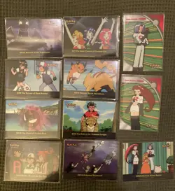 Topps Blue Logo Pokemon Cards TV Animation Bundle x11 LP - Image 1