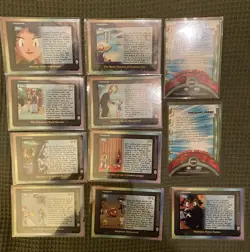 Topps Blue Logo Pokemon Cards TV Animation Bundle x11 LP - Image 4