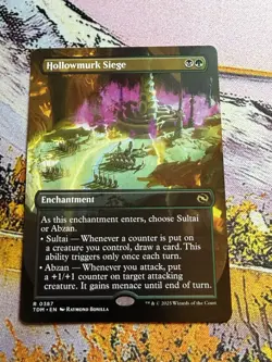 MTG - 1x Hollowmurk Siege - Borderless / Tarkir Dragonstorm NM - Image 5