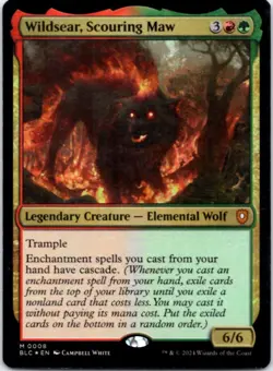 Wildsear, Scouring Maw (Foil) Commander: Bloomburrow, 8 NM - Image 1