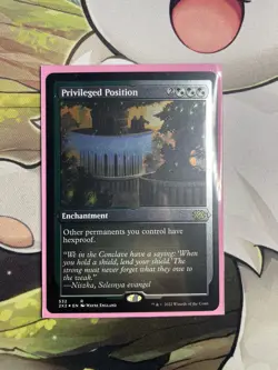 FOIL ETCHED Privileged Position - Double Masters 2022 - MTG 2X2 - Image 1