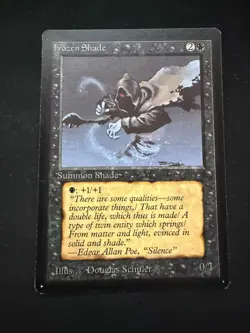 Magic The Gathering: Beta Frozen Shade MTG Beta - Image 1