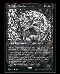 Innistrad: Crimson Vow Toxrill, the Corrosive (Showcase) #321 - Image 1