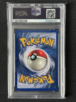 1999 POKEMON BASE SET SHADOWLESS #42 WARTORTLE PSA 8 - Image 2