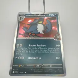 Team Rocket's Honchkrow (Holo Rare) Ascended Heroes Pokemon TCG- 127/217 - Image 3