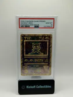 2000 Pokemon Game Promo Ancient Mew Pokemon 2000 Movie PSA 10 Gem Mint - Image 1