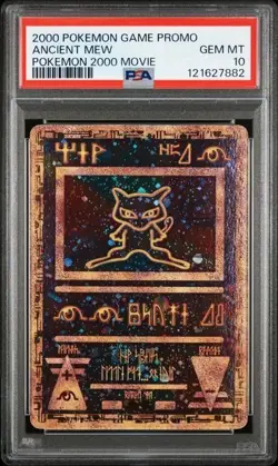 2000 Pokemon Game Promo Ancient Mew Pokemon 2000 Movie PSA 10 Gem Mint - Image 1