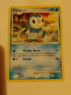 2009 | Pokemon | TCG Piplup | Platinum Card 85/127 | Regular LP Condition - Image 2