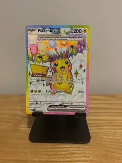Carte pokemon etincelles deferlantes EX 219/191 pikachu EV08 francaise neuf - Image 1