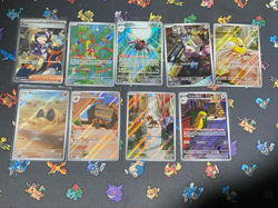 Lot De 59 Cartes Pokemon Ar, Full Art, Ex, sans double neuves sorties de booster - Image 1