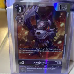 Loogamon - BT14-071 SR - Digimon CCG - Blast Ace - LP - Image 1