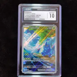 Heracross 194/193 Sv02: Paldea Evolved Illustration Rare Holo CGC 10 130 HP - Image 1