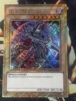 Yugioh: Dark Magician - MVP1-ENGV3 - Gold Secret Rare - Limited Edition - NM - Image 1