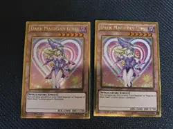 2x Dark Magician Girl x2 MVP1-ENG56 Gold Rare 1st Edition NM Yugioh - Image 1