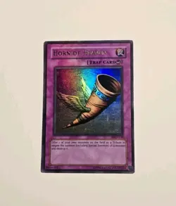 Yugioh Horn of Heaven MRD-130 Ultra Rare Unlimited LP - Image 1