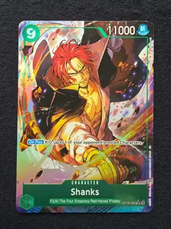 Shanks - ST16-004 (Alternate Art) ST16-004 Premium Booster -The Best- Vol 2 Foil - Image 1