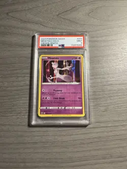 Pokemon TCG Mewtwo Holo 59/159 PSA 9 Mint Crown Zenith - Image 1