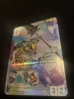 Gundam Card Game Gundam Barbatos 1st Form LR++ GD02-054 Dual Impact - Image 2