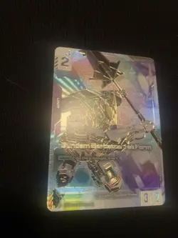 Gundam Card Game Gundam Barbatos 1st Form LR++ GD02-054 Dual Impact - Image 5