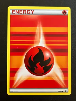 Fire Energy 76/83 XY Generations Non Holo Energy Pokemon TCG 2016 LP - Image 1
