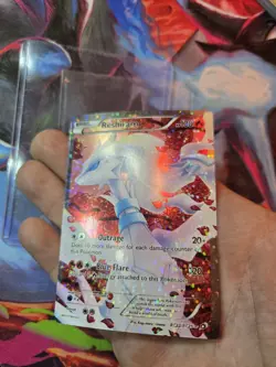 Reshiram - RC22/RC25 Pokemon Legendary Treasures Radiant Collection WRITING DMG - Image 4