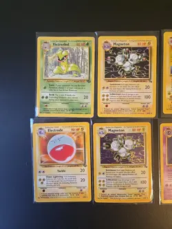 Vintage Pokemon Card Lot - Rare/Holo Rare - 11 Cards, Jungle, Fossil, Base Set - Image 2