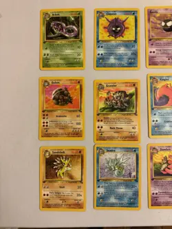 1999 Pokemon - All 1st Edition Non-Holo Uncommon - Fossil Set 15 Card Lot - WOTC - Image 3