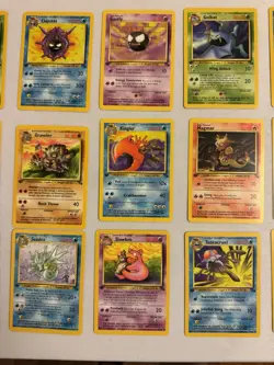 1999 Pokemon - All 1st Edition Non-Holo Uncommon - Fossil Set 15 Card Lot - WOTC - Image 5
