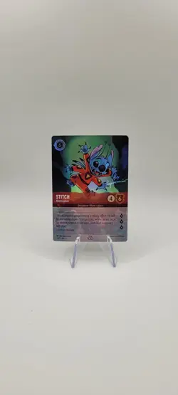 Disney Lorcana TCG: Stitch Abomination (Alternate Art) 21 Disney100 Promo Holo - Image 2