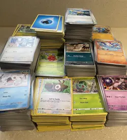 2500+ Pokemon Bulk Joblot Bundle - Common/Uncommon / Trainers - Pokemon Card TCG - Image 1