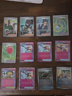 Pokemon Card Bundle Job Lot Trainers Full Arts, Pokeballs, Acespec Rare - Image 1