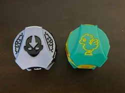 MTG Final Fantasy CHOCOBO & Avatar AANG Bundle Click Wheel Life Counter Spindown - Image 1