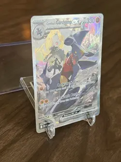 Pokemon TCG Cynthia’s Garchomp ex 232/182 Destined Rivals Special Illustration - Image 3