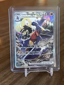 Pokemon TCG Cynthia’s Garchomp ex 232/182 Destined Rivals Special Illustration - Image 5