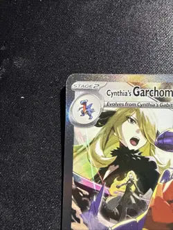 Pokemon TCG Cynthia’s Garchomp ex 232/182 Destined Rivals Special Illustration - Image 2