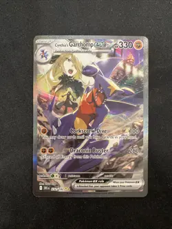 Pokemon TCG Cynthia’s Garchomp ex 232/182 Destined Rivals Special Illustration - Image 1