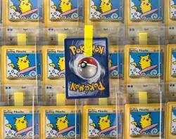 2001 Black Star Promo Pokemon League Card Surfing Pikachu 28 - Near Mint/Mint! - Image 2