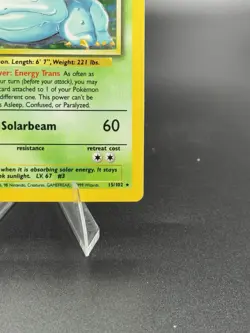 Venusaur - 15/102 - Base Set Unlimited 1999 - WOTC - Holo Rare - LP - Pokemon - Image 4