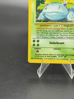 Venusaur - 15/102 - Base Set Unlimited 1999 - WOTC - Holo Rare - LP - Pokemon - Image 5