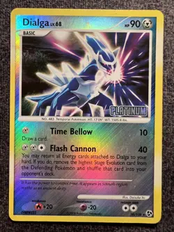 Dialga LV.68 16/106 Rare Reverse Holo Pokemon Card LP - Image 1