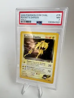 Pokemon TCG Rockets Zapdos Holo Card 15/132 Classic Collection - Image 1