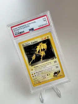Pokemon TCG Rockets Zapdos Holo Card 15/132 Classic Collection - Image 3