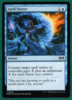 Spell Stutter - Wilds Of Eldraine WOE #0069 - Magic: The Gathering MTG Card - Image 1