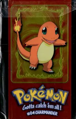 Pokemon Charmander #4 TOPPS - 4 of 5 Jumbo Card Holo (NM) / Pokemon TCG - Image 1