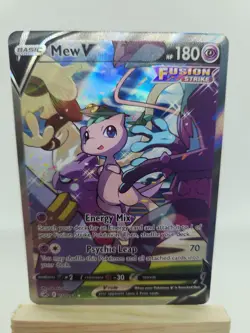 Pokemon Mew V 251/264 Ultra Rare Full Art Holo Fusion Strike TCG Card - Image 1